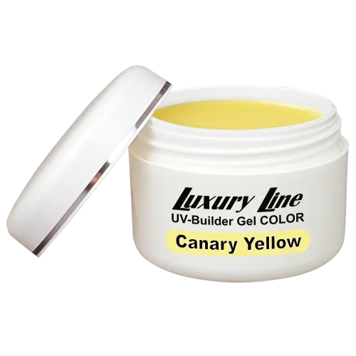 Luxury Line UV-Builder Gel COLOR Canary Yellow 15g